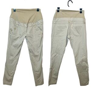 Planet Motherhood Maternity Pants Khaki Size Small